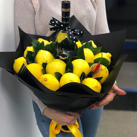 Букет с лимонами Мужской