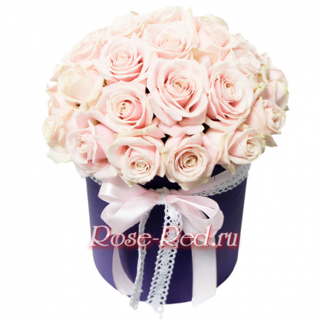 Крем-брюле. Кремовые розы в коробке