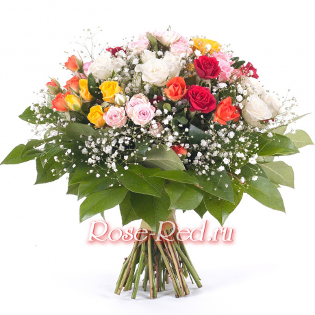 Фейерверк из розочек